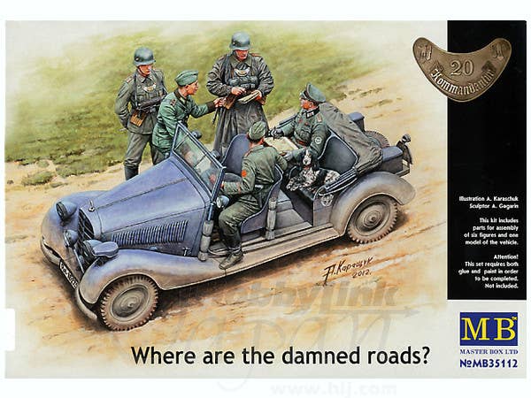 MASTER BOX Where are the damned roads | 4820113080579