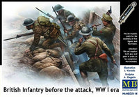 MASTER BOX 1/35 British Infantry before the attack, WWI era | 4820113080722