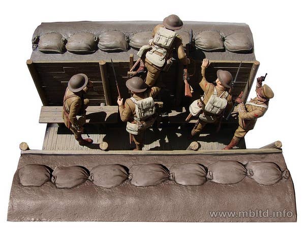 MASTER BOX 1/35 British Infantry before the attack, WWI era | 4820113080722