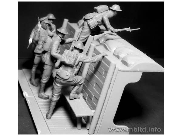 MASTER BOX 1/35 British Infantry before the attack, WWI era | 4820113080722