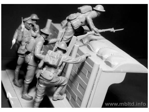 MASTER BOX 1/35 British Infantry before the attack, WWI era | 4820113080722