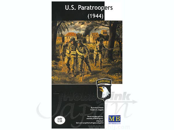 MASTER BOX 1/35 US paratroopers (1944) | 4820041760123