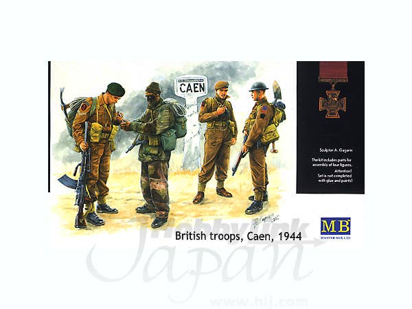 MASTER BOX 1/35 British troops, Caen, 1944 | 4820041760154