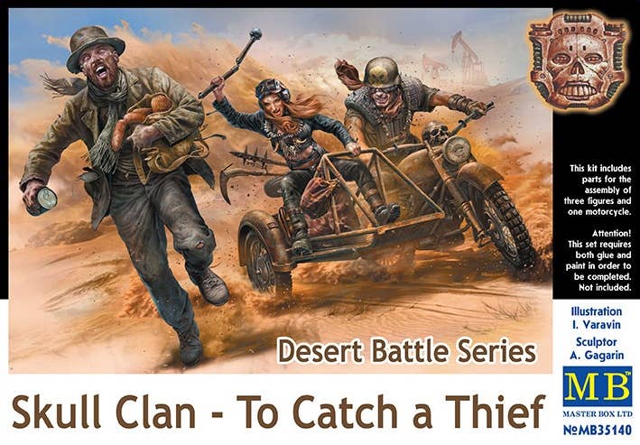 MASTER BOX 1/35 Desert Battle Series, Skull Clan - To Catch a Thief | 4820113080982