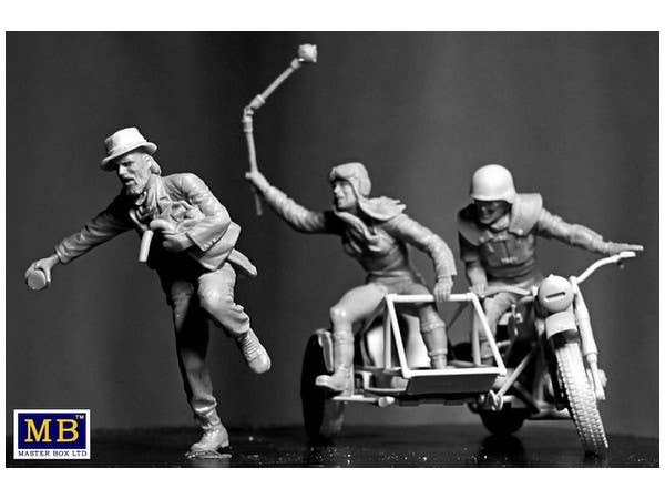 MASTER BOX 1/35 Desert Battle Series, Skull Clan - To Catch a Thief | 4820113080982