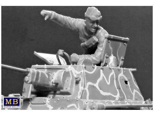 MASTER BOX 1/35 Italian military men, WWII era | 4820113081026