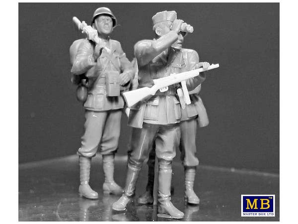 MASTER BOX 1/35 Italian military men, WWII era | 4820113081026