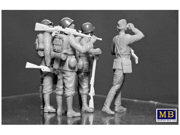 MASTER BOX 1/35 Italian military men, WWII era | 4820113081026