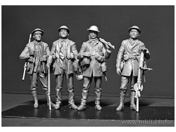 MASTER BOX 1/35 British Infantry, Somme Battle Period, 1916 | 4820113081040