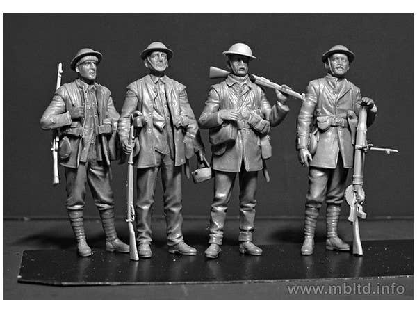 MASTER BOX 1/35 British Infantry, Somme Battle Period, 1916 | 4820113081040