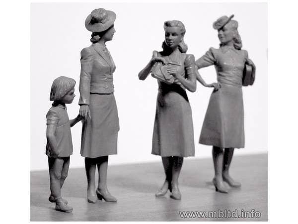 MASTER BOX 1/35 Women of WW II era | 4820113081064