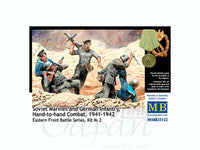 MASTER BOX 1/35 Soviet Marines and German Infantry, Hand-to-hand Combat, 1941-1942. Eastern Front Battle Series, Kit No.2 | 4820113081101
