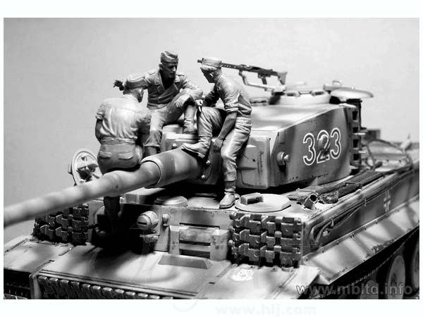 MASTER BOX 1/35 German Tankmen, WWII era | 4820113080944