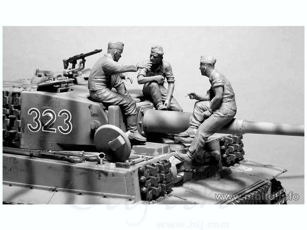 MASTER BOX 1/35 German Tankmen, WWII era | 4820113080944