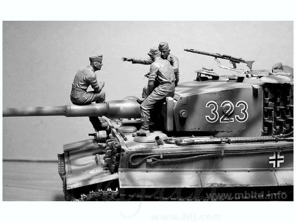 MASTER BOX 1/35 German Tankmen, WWII era | 4820113080944
