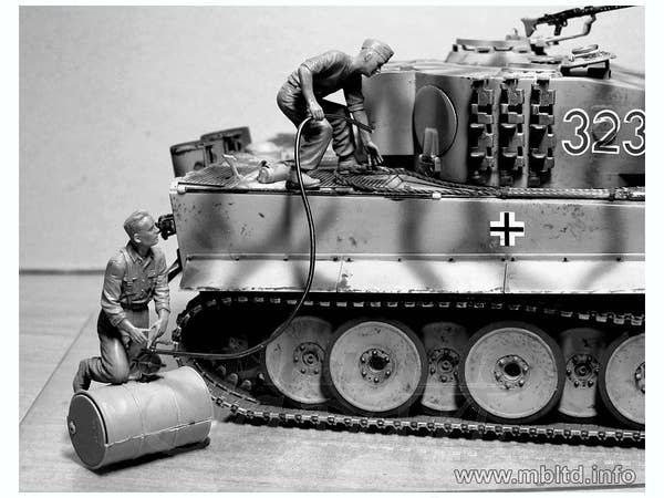 MASTER BOX 1/35 German Tankmen, WWII era | 4820113080944