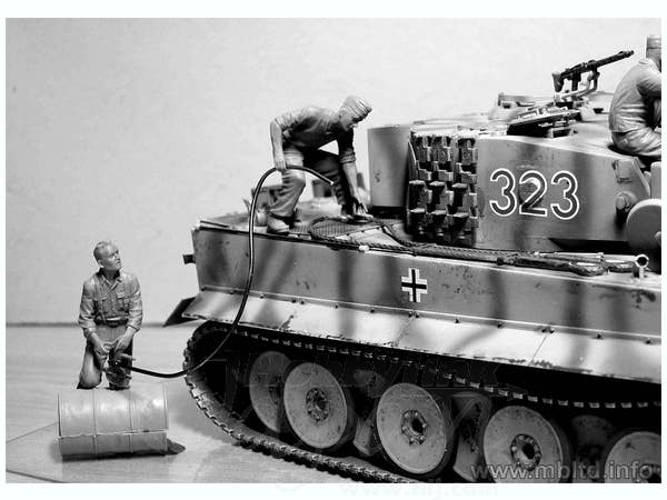 MASTER BOX 1/35 German Tankmen, WWII era | 4820113080944