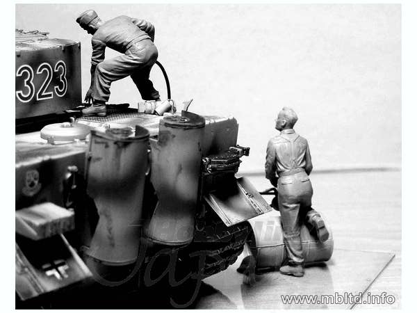 MASTER BOX 1/35 German Tankmen, WWII era | 4820113080944