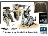MASTER BOX 1/35 Man Down US Modern Army, Middle East, Present day | 4820113080814