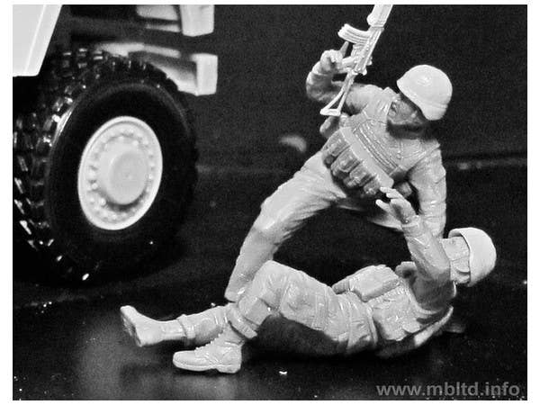 MASTER BOX 1/35 Man Down US Modern Army, Middle East, Present day | 4820113080814