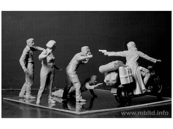 MASTER BOX 1/35 Zombie Hunter - Road to Freedom, Zombieland series | 4820113080845