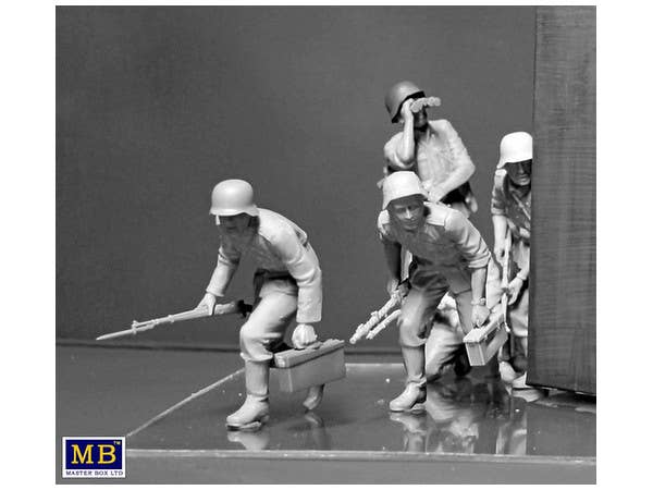 MASTER BOX 1/35 German Infantry, WWII era. Early period | 4820113081545