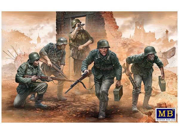 MASTER BOX 1/35 German Infantry, WWII era. Early period | 4820113081545
