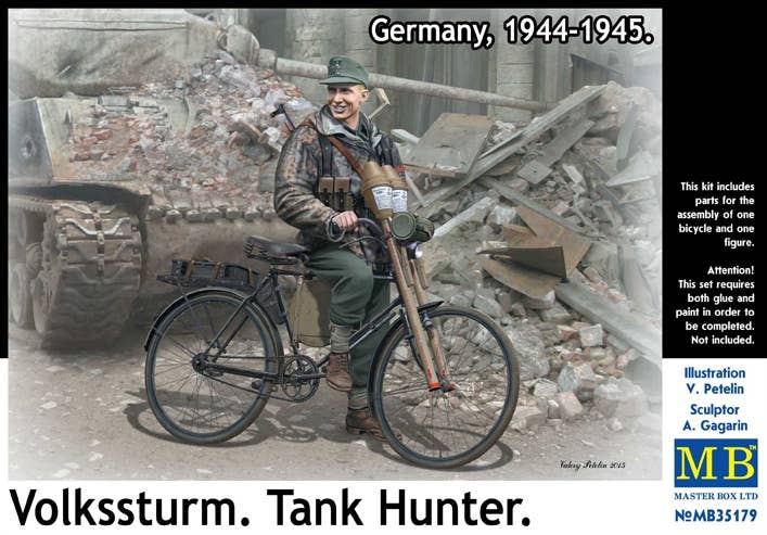 MASTER BOX 1/35 Volkssturm. Tank Hunter. Germany, 1944-1945 | 4820113080821