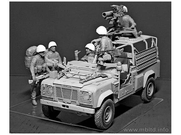 MASTER BOX 1/35 Modern UK Infantrymen, present day | 4820113080838