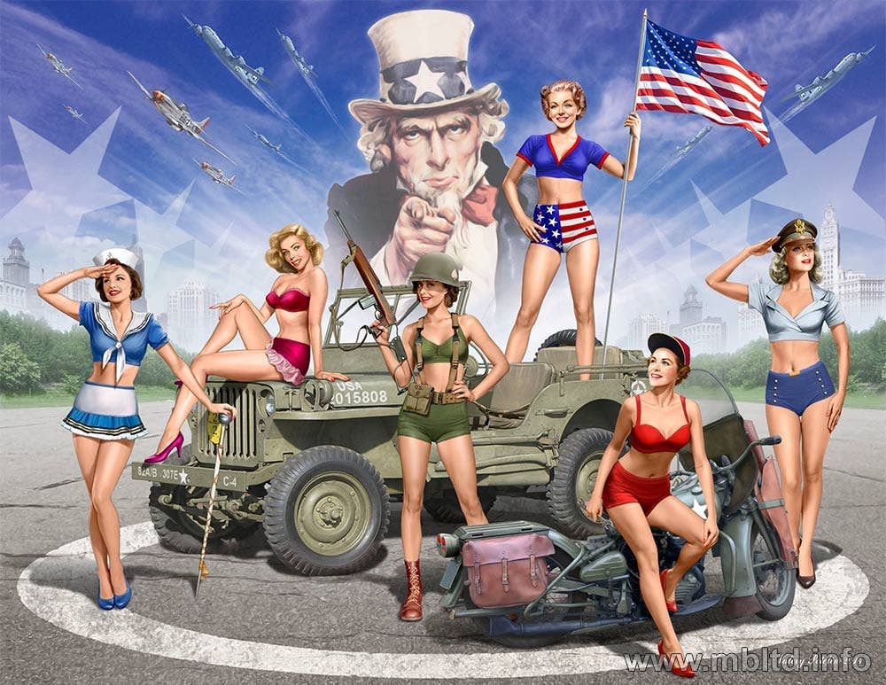 MASTER BOX 1/35 Pin-up | 4820113080791