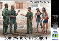 MASTER BOX 1/35 Somewhere in Saigon, Vietnam War Series | 4820113081569