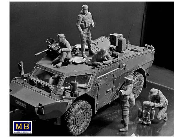 MASTER BOX 1/35 Bundeswehr. German Military Men, Present Day - UPC 4820113081804 | 4820113081804