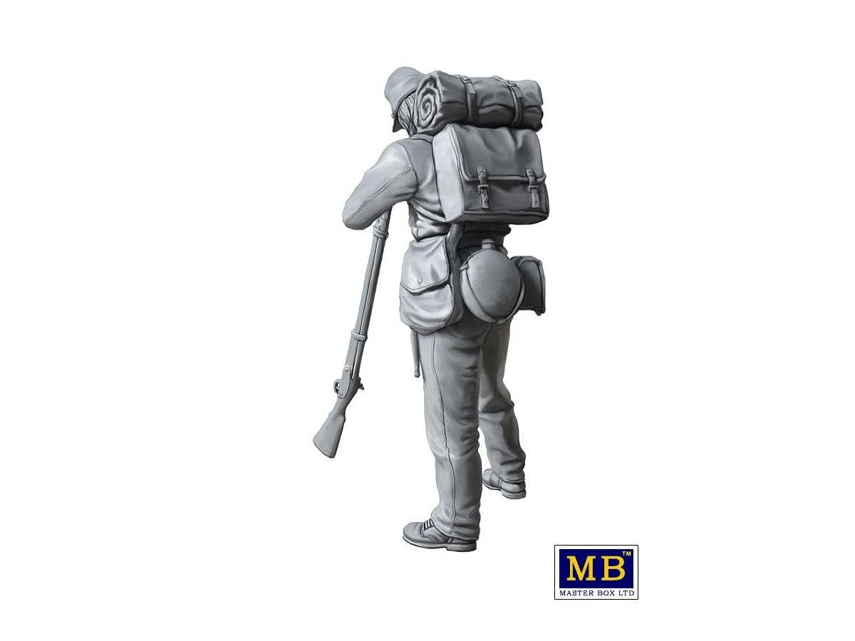 MASTER BOX 1/35 A Quick Rest, After the Battle. Union Army Infantry Sergeant, 72nd New York Regiment,Army of the Potomac, Gettysburg, July, 1863. American Civil War series | 4820113082108