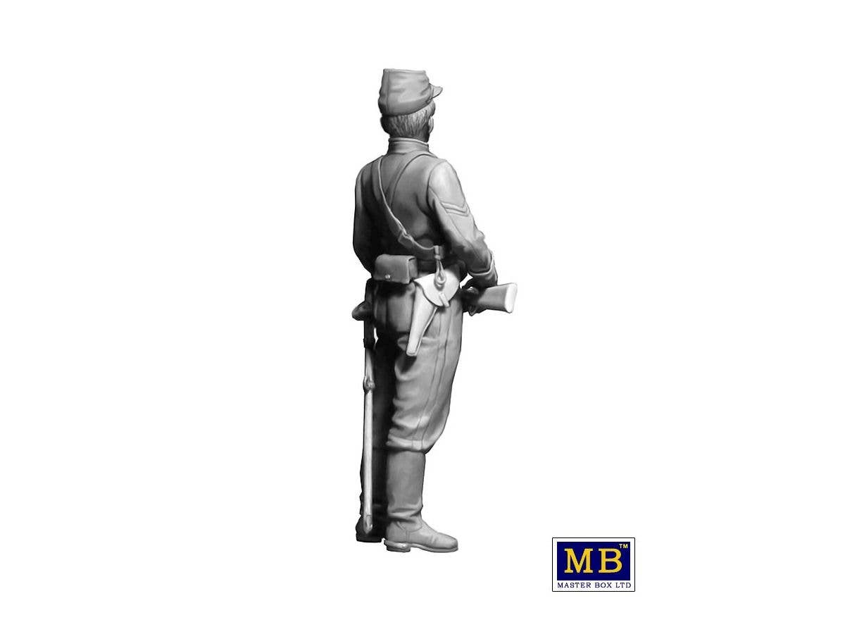 MASTER BOX 1/35 At the Ready. Brigadier General Bufford's Union Cavalry, Company Quartermaster Sergeant, Army of the Potomac, Gettysburg (Williamsport, Maryland), July, 1863. American Civil War series | 4820113082115