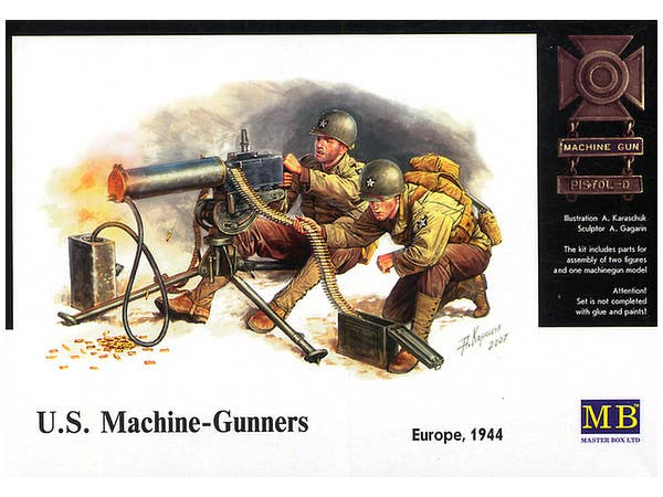 MASTER BOX 1/35 U.S. Machine-gunners | 4820041760246