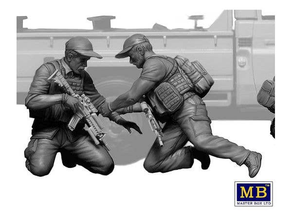 MASTER BOX 1/35 Danger Close. Special Operations Team, Present Day | 4820113082245