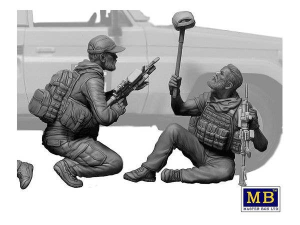 MASTER BOX 1/35 Danger Close. Special Operations Team, Present Day | 4820113082245