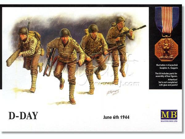 MASTER BOX 1/35 D-Day, 6th June 1944 | 4820041760291