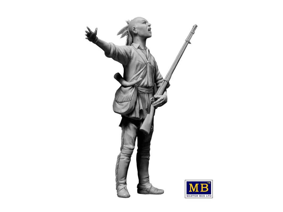 MASTER BOX 1/35 Enemy Movement Report. Indian Wars Series, XVIII century. Kit No. 3 | 4820113082368