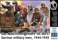 MASTER BOX 1/35 German military men, 1944-1945. Das Maschinengewehr ist dort | 4820113082382