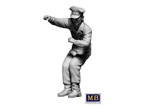 MASTER BOX 1/35 German military men, 1944-1945. Das Maschinengewehr ist dort | 4820113082382