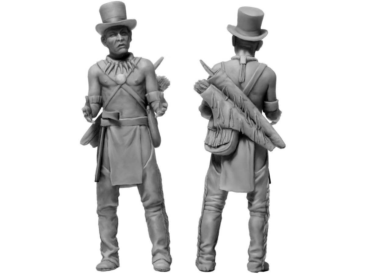 MASTER BOX 1/35 Fair exchange. Indian Wars Series, XVIII century. Kit No. 4 | 4820113082498