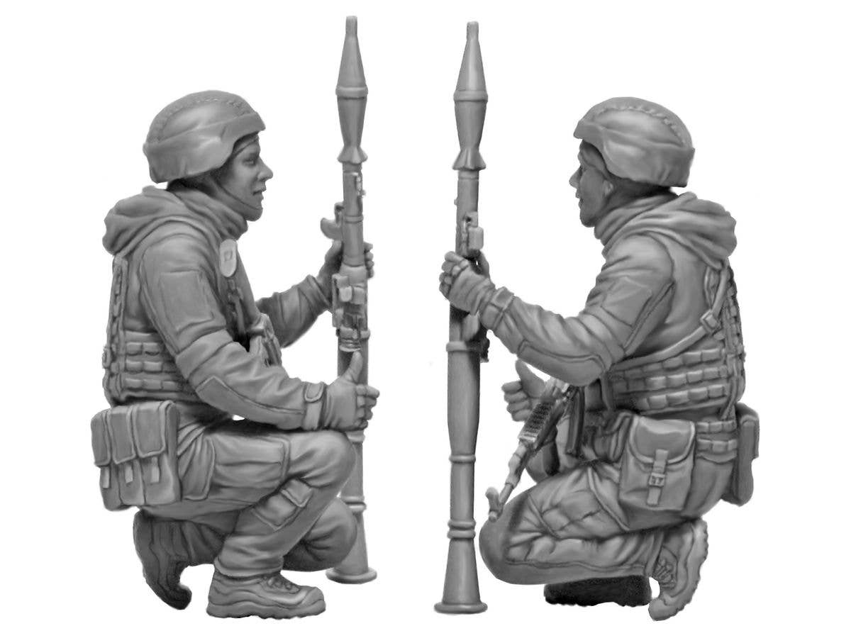 Master Box 1/35 Russian-Ukrainian War series Defence of Kyiv, March 2022. Trophy. Kit No.1 | 4820113082672