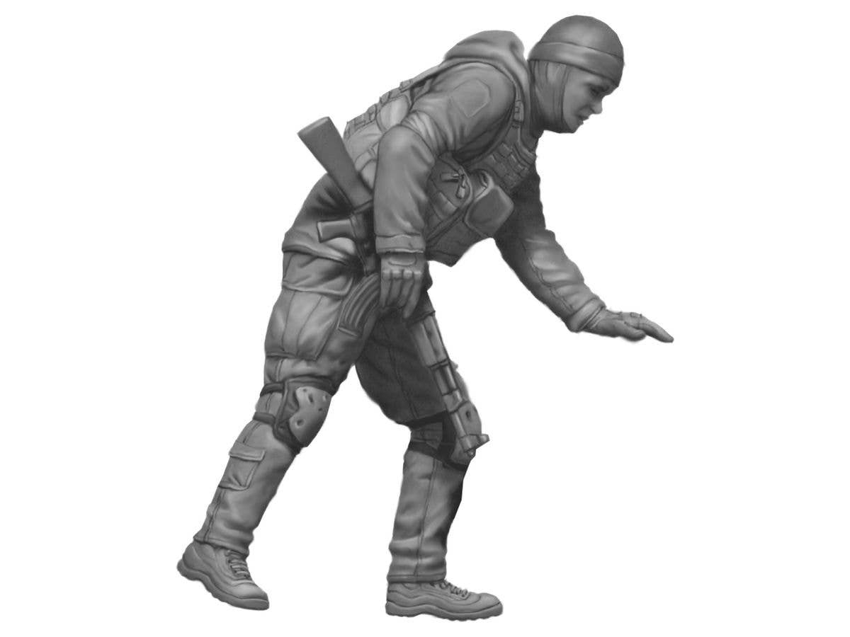 Master Box 1/35 Russian-Ukrainian War series Defence of Kyiv, March 2022. Trophy. Kit No.1 | 4820113082672