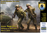 MASTER BOX 1/35 Russian-Ukrainian War series Azov Regiment, Defence of Mariupol, March 2022. Kit No.2