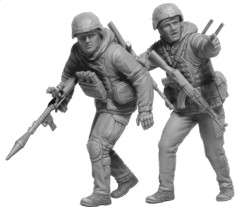 MASTER BOX 1/35 Russian-Ukrainian War series Azov Regiment, Defence of Mariupol, March 2022. Kit No.2