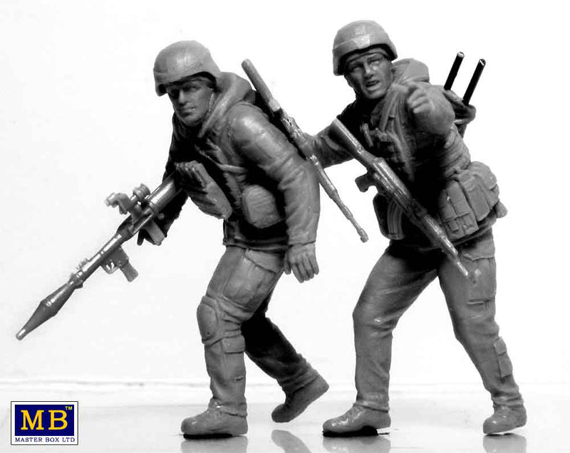 MASTER BOX 1/35 Russian-Ukrainian War series Azov Regiment, Defence of Mariupol, March 2022. Kit No.2