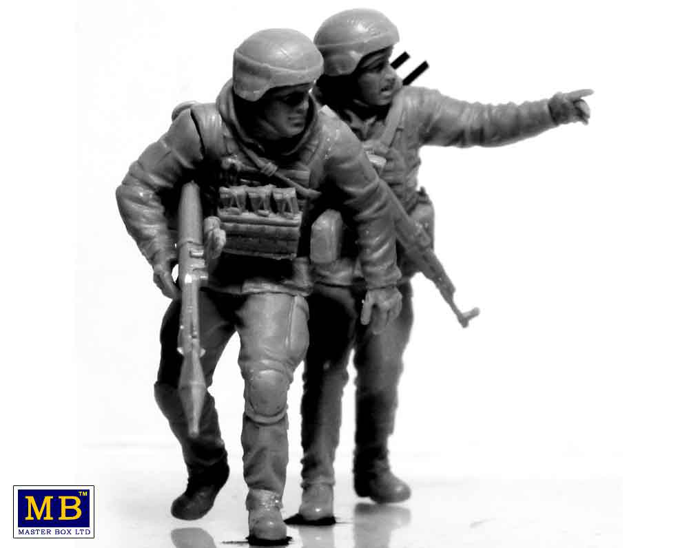 MASTER BOX 1/35 Russian-Ukrainian War series Azov Regiment, Defence of Mariupol, March 2022. Kit No.2