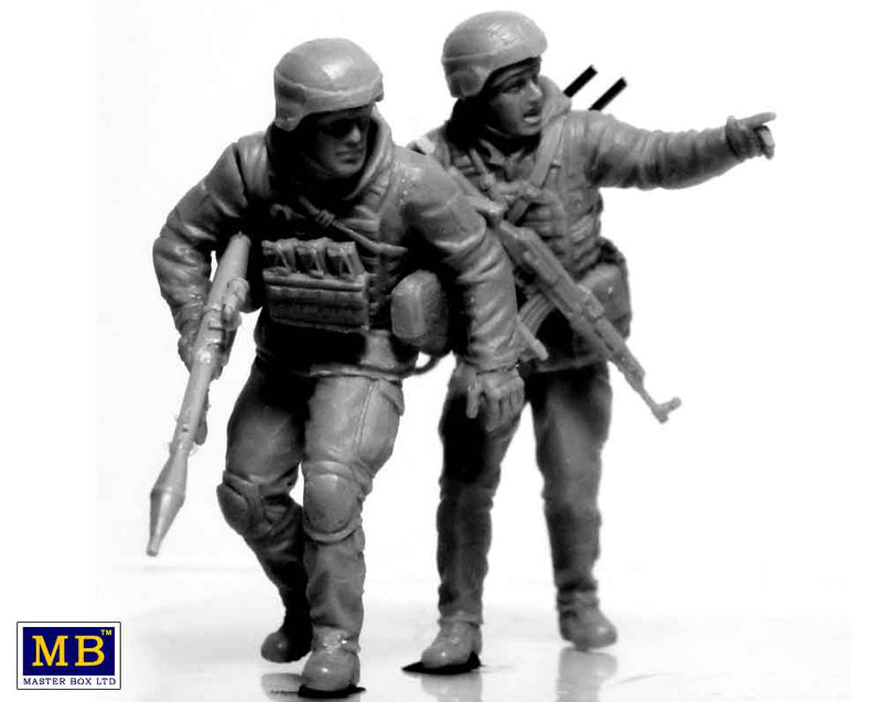 MASTER BOX 1/35 Russian-Ukrainian War series Azov Regiment, Defence of Mariupol, March 2022. Kit No.2