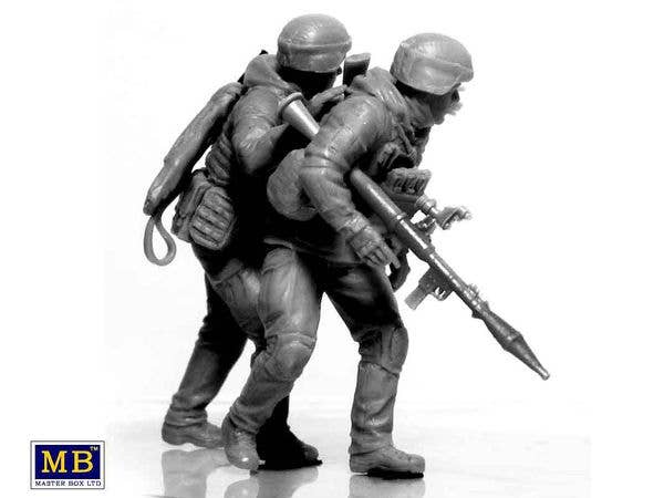 MASTER BOX 1/35 Russian-Ukrainian War series Azov Regiment, Defence of Mariupol, March 2022. Kit No.2 | 4820113082689